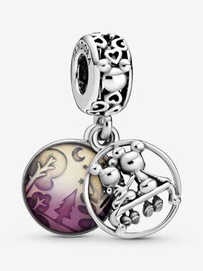 Pandora Mickey Mouse & Minnie Mouse Happily Ever After Dangle Charm